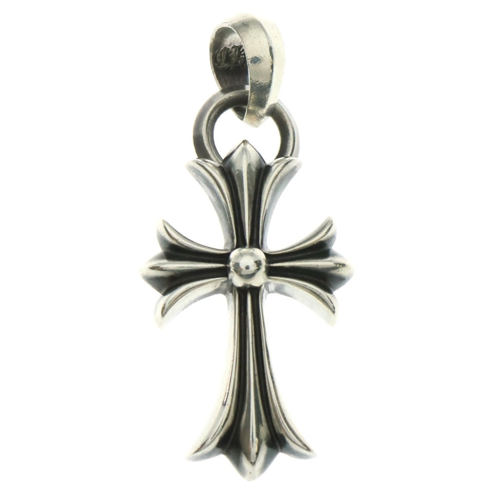 CHROME HEARTS(クロムハーツ) CH CRS SML W/BALE Wベイル スモールCHクロス ペンダントトップ シルバー BCA218