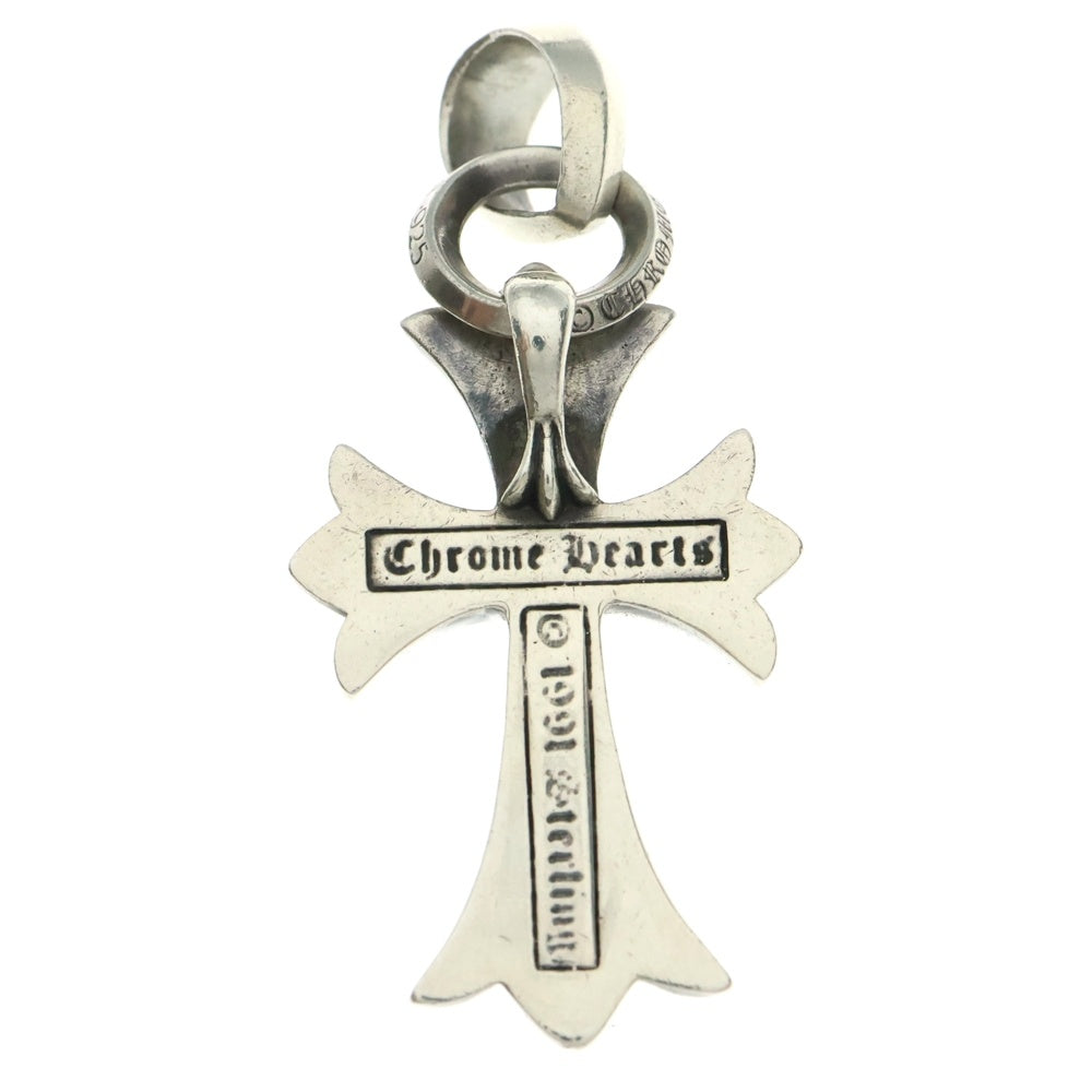 CHROME HEARTS(クロムハーツ) CH CRS SML W/BALE Wベイル スモールCHクロス ペンダントトップ シルバー BCA218