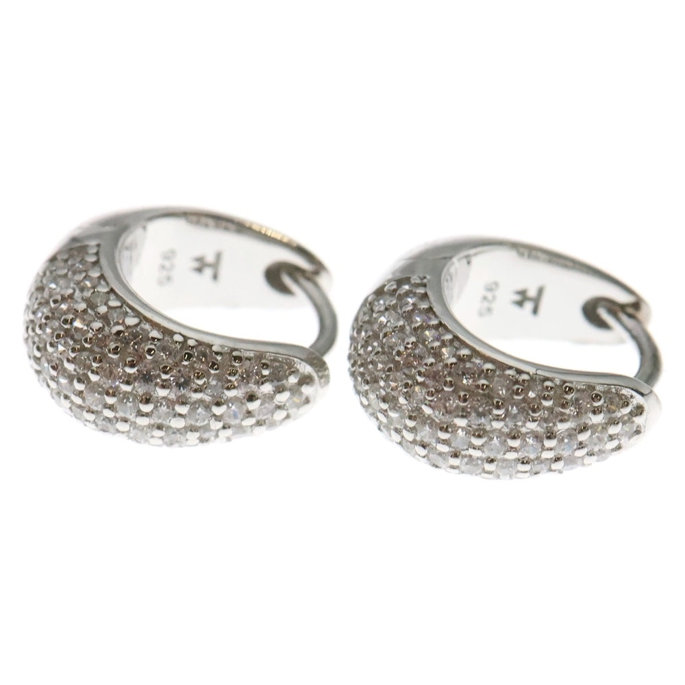 TOMWOOD(トムウッド) Ice Huggies Pave アイス ハギーズ パヴェ シルバー ピアス