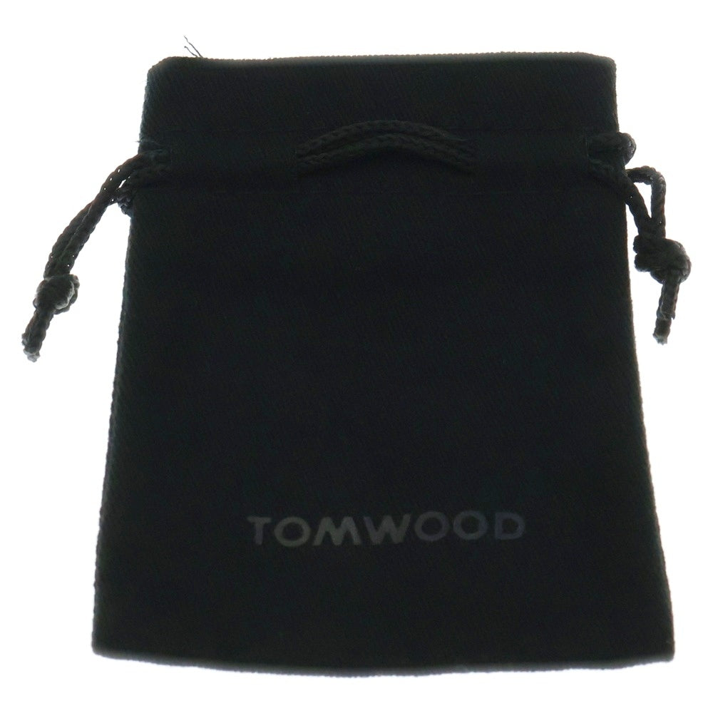 TOMWOOD(トムウッド) Ice Huggies Pave アイス ハギーズ パヴェ シルバー ピアス