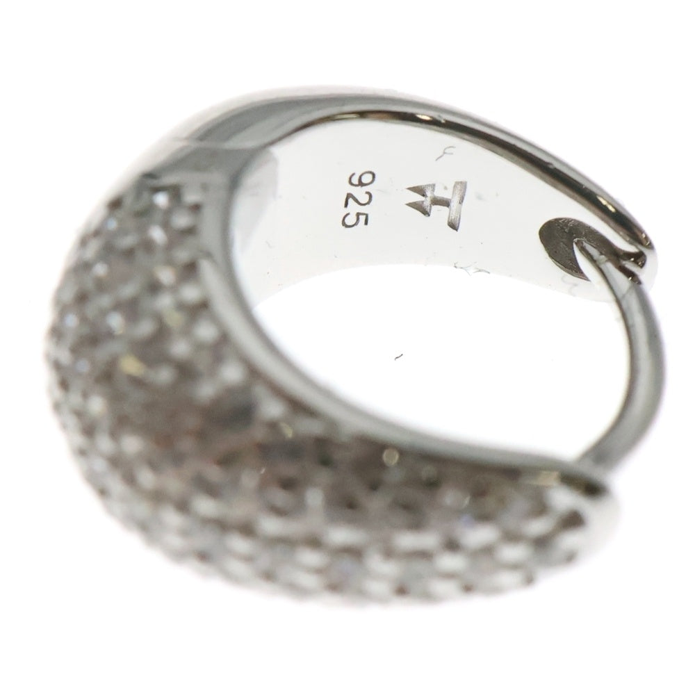 TOMWOOD(トムウッド) Ice Huggies Pave アイス ハギーズ パヴェ シルバー ピアス