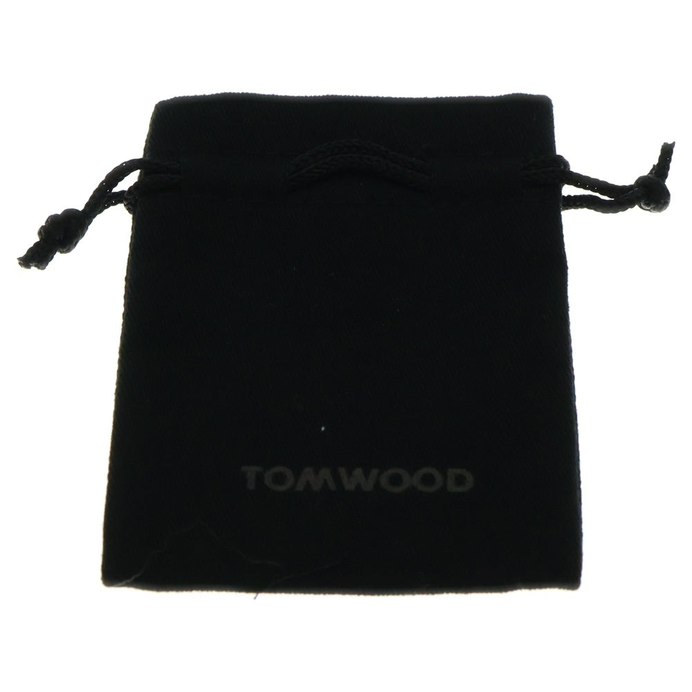 TOMWOOD(トムウッド) Ice Huggies Pave アイス ハギーズ パヴェ シルバー ピアス