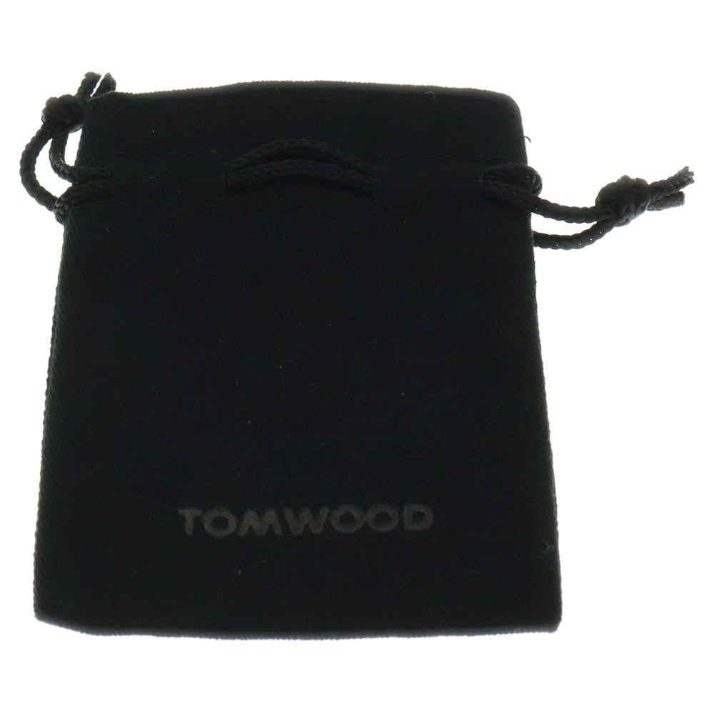 TOMWOOD(トムウッド) Ice Huggies Pave アイス ハギーズ パヴェ シルバー ピアス