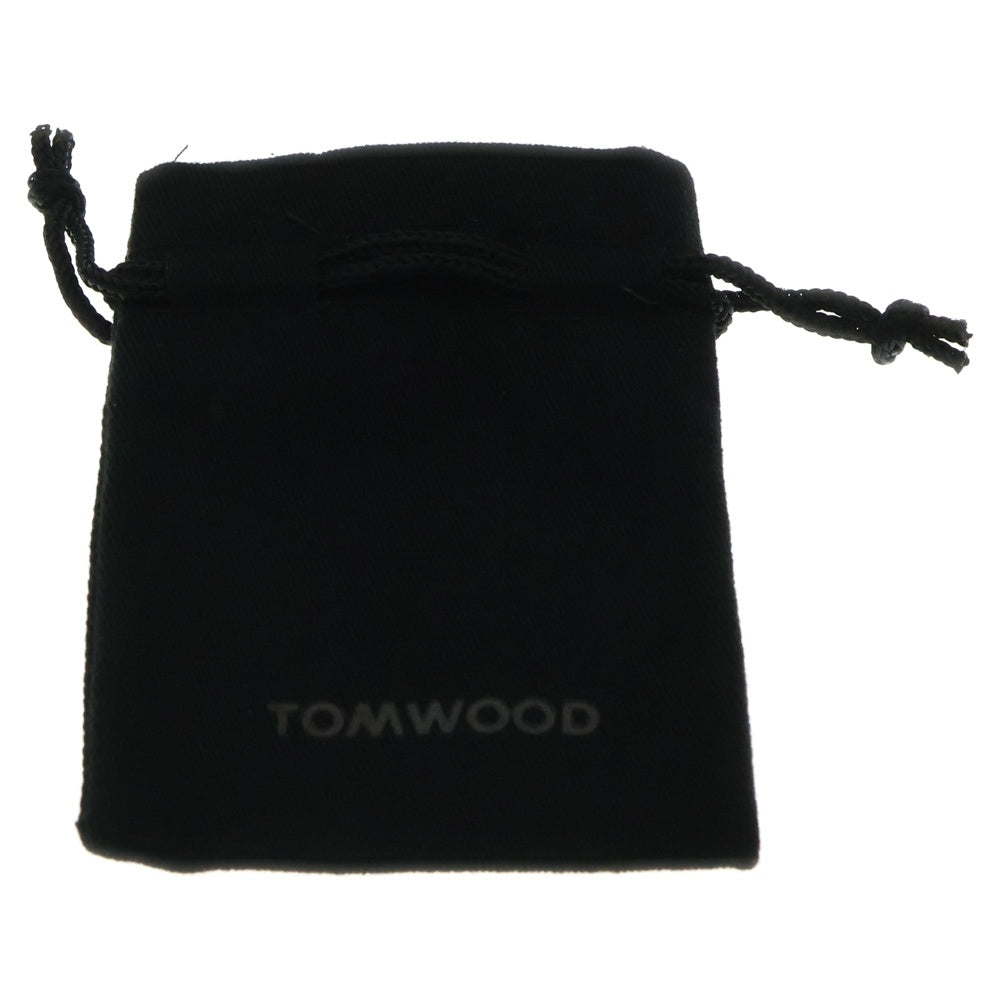 TOMWOOD(トムウッド) Ice Huggies Pave アイス ハギーズ パヴェ シルバー ピアス