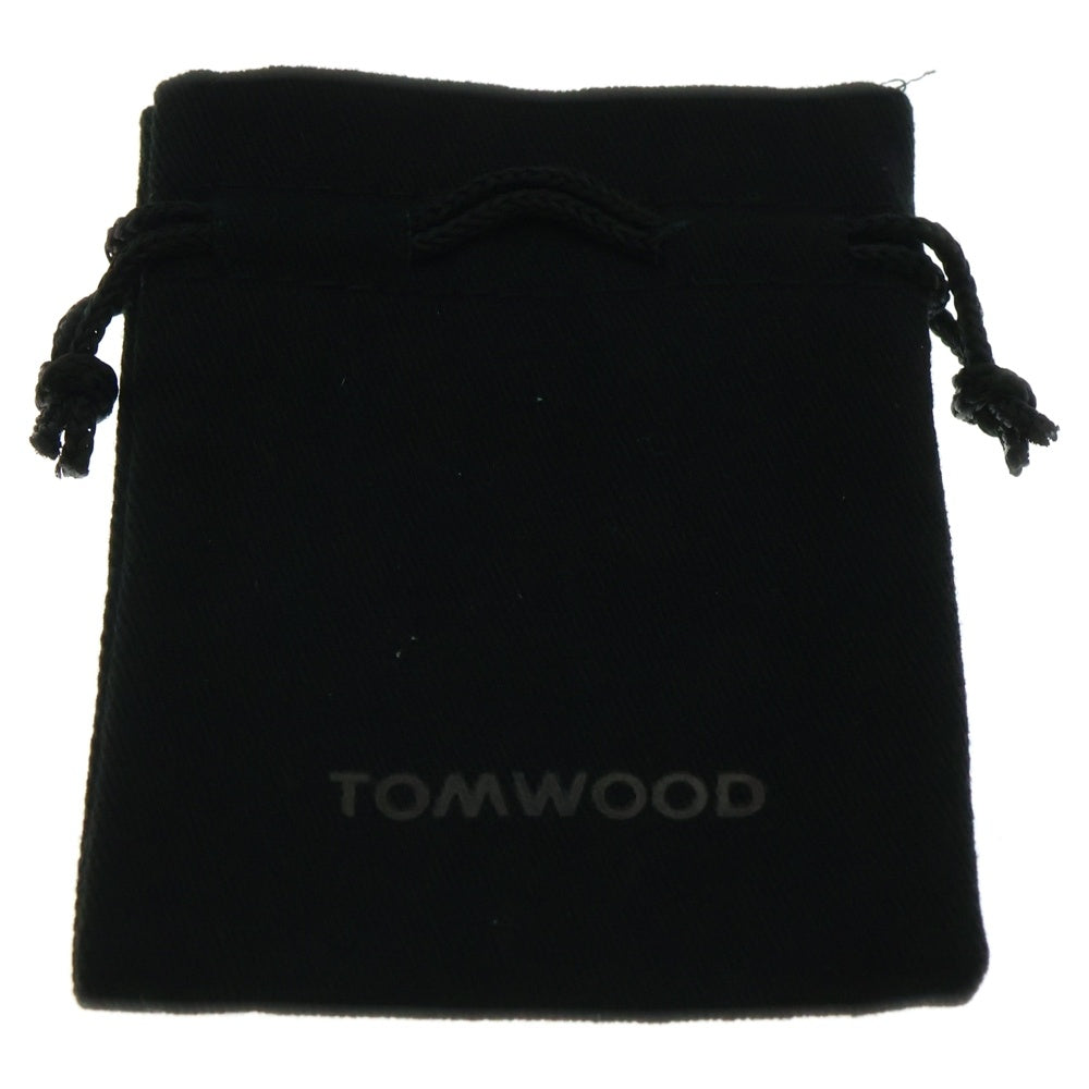 TOMWOOD(トムウッド) Ice Huggies Pave アイス ハギーズ パヴェ シルバー ピアス