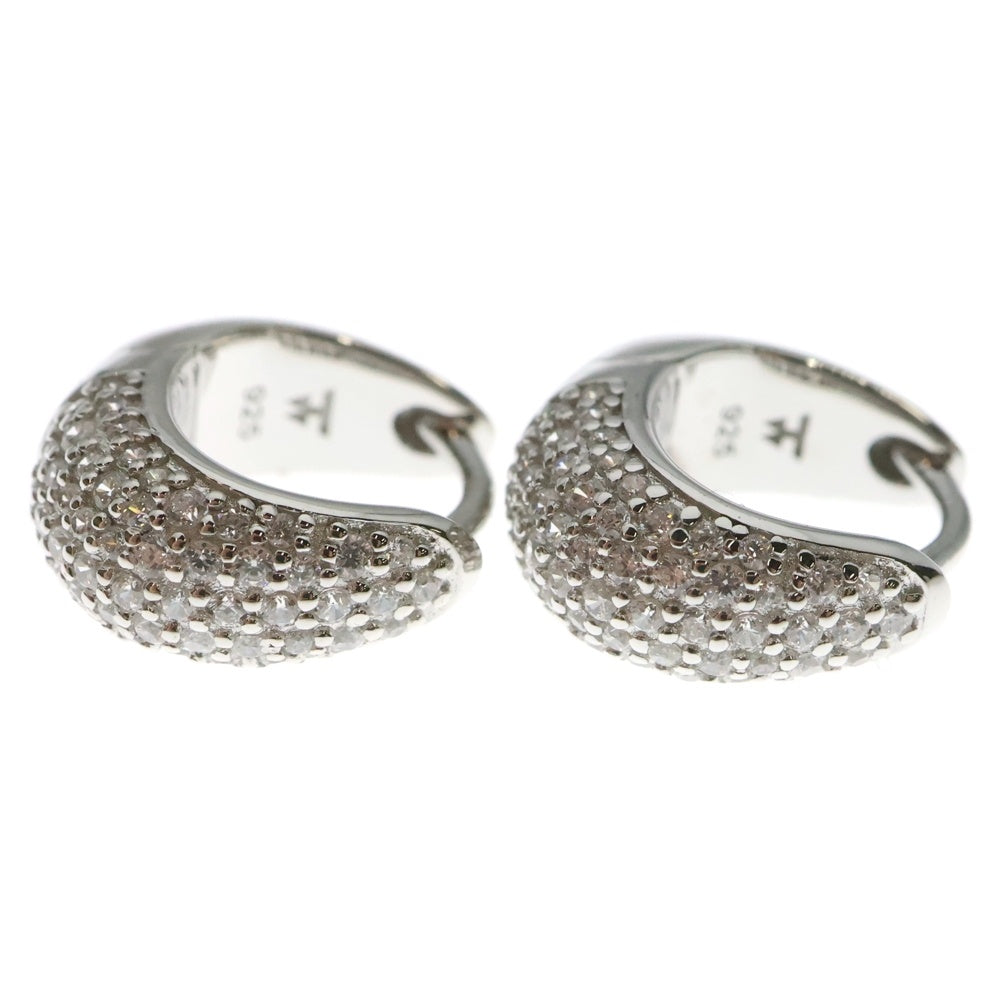 TOMWOOD(トムウッド) Ice Huggies Pave アイス ハギーズ パヴェ シルバー ピアス