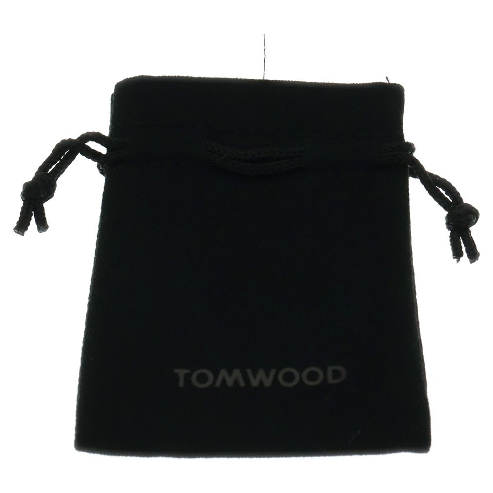 TOMWOOD(トムウッド) Ice Huggies Pave アイス ハギーズ パヴェ シルバー ピアス
