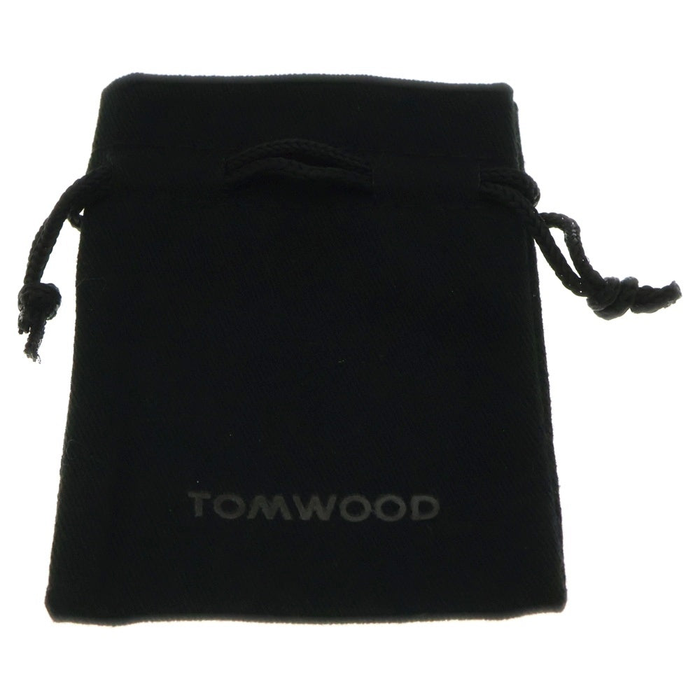 TOMWOOD(トムウッド) Ice Huggies Pave アイス ハギーズ パヴェ シルバー ピアス