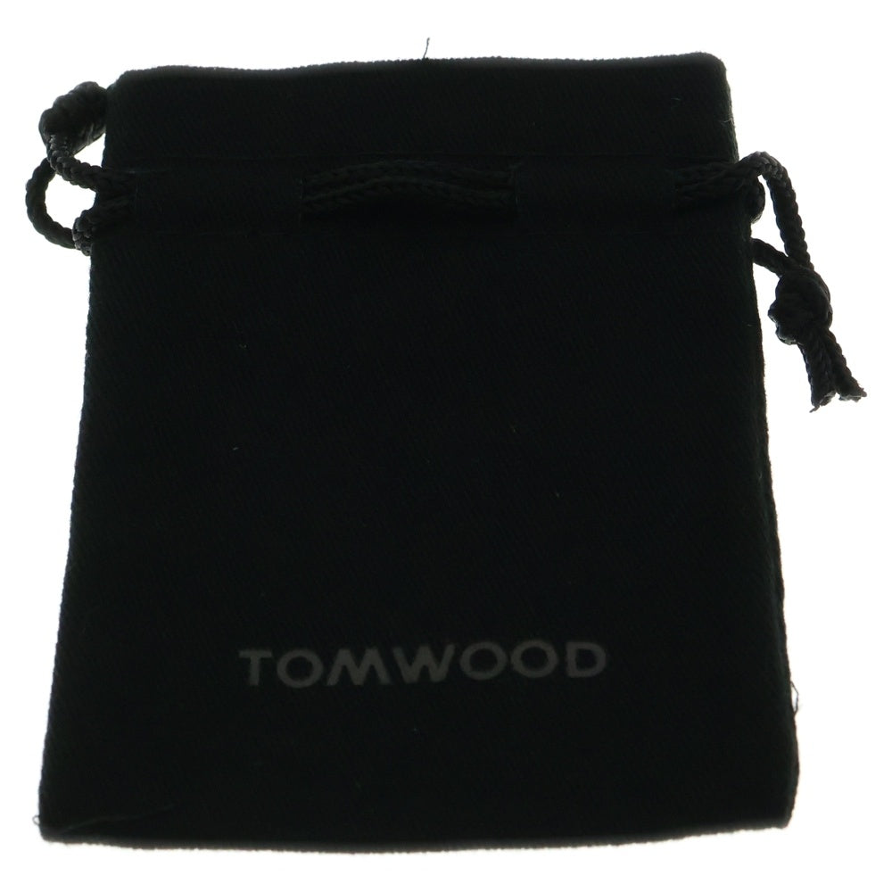 TOMWOOD(トムウッド) Pebble Hoops Small ぺブル フープ スモール シルバー ピアス