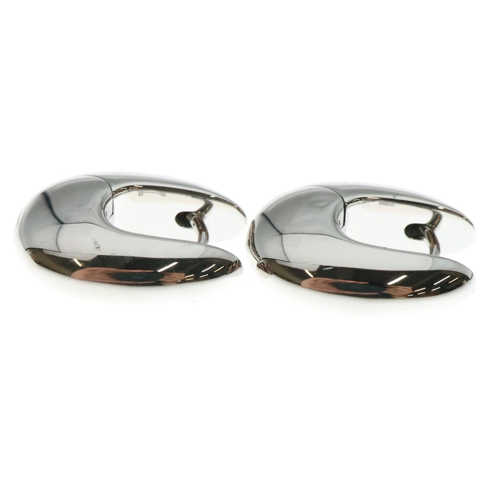TOMWOOD(トムウッド) Pebble Hoops Small ぺブル フープ スモール シルバー ピアス