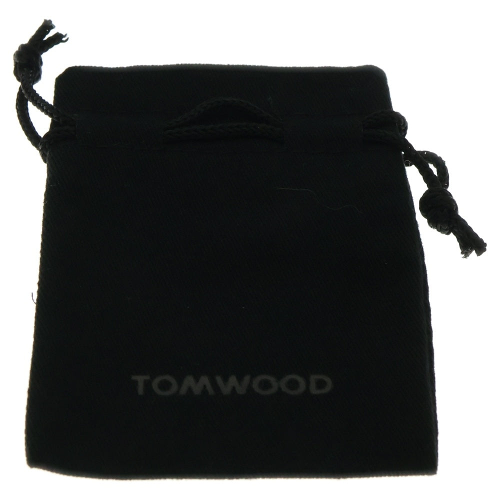 TOMWOOD(トムウッド) Pebble Hoops Medium ぺブル フープ ミディアム シルバー ピアス