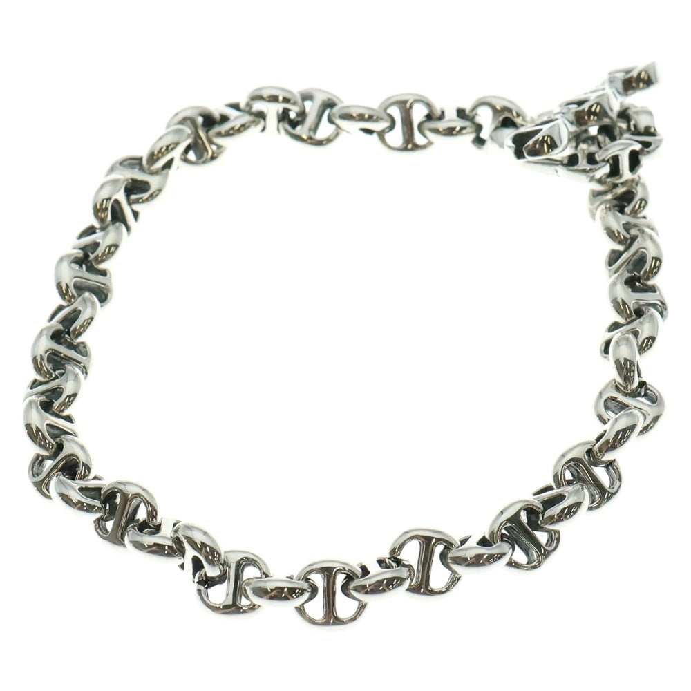 HOORSENBUHS(ホーセンブース) 5MM OPEN-LINK BRACELET 6Pダイヤモンド オープンリンク ブレスレット 8インチ シルバー