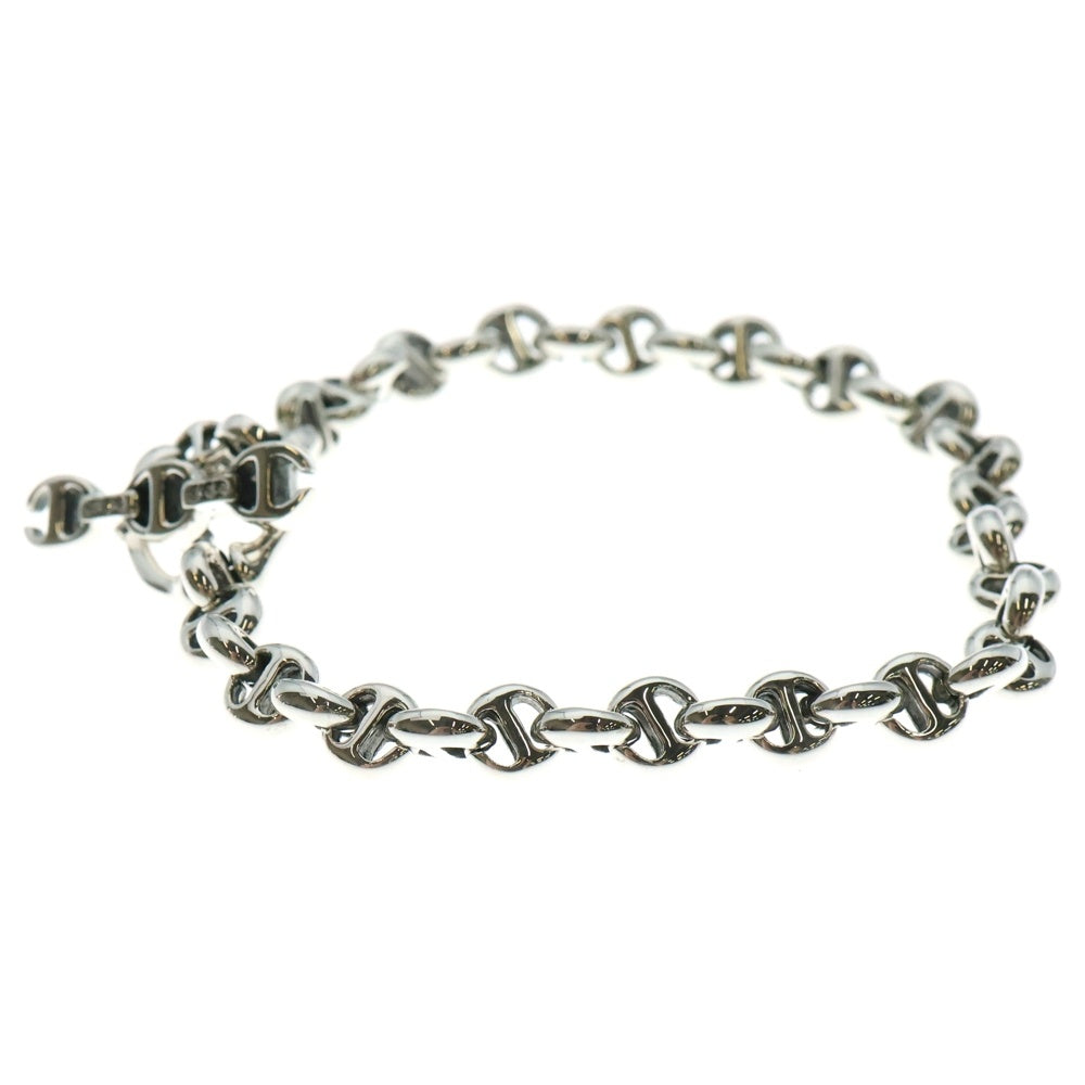HOORSENBUHS(ホーセンブース) 5MM OPEN-LINK BRACELET 6Pダイヤモンド オープンリンク ブレスレット 8インチ シルバー