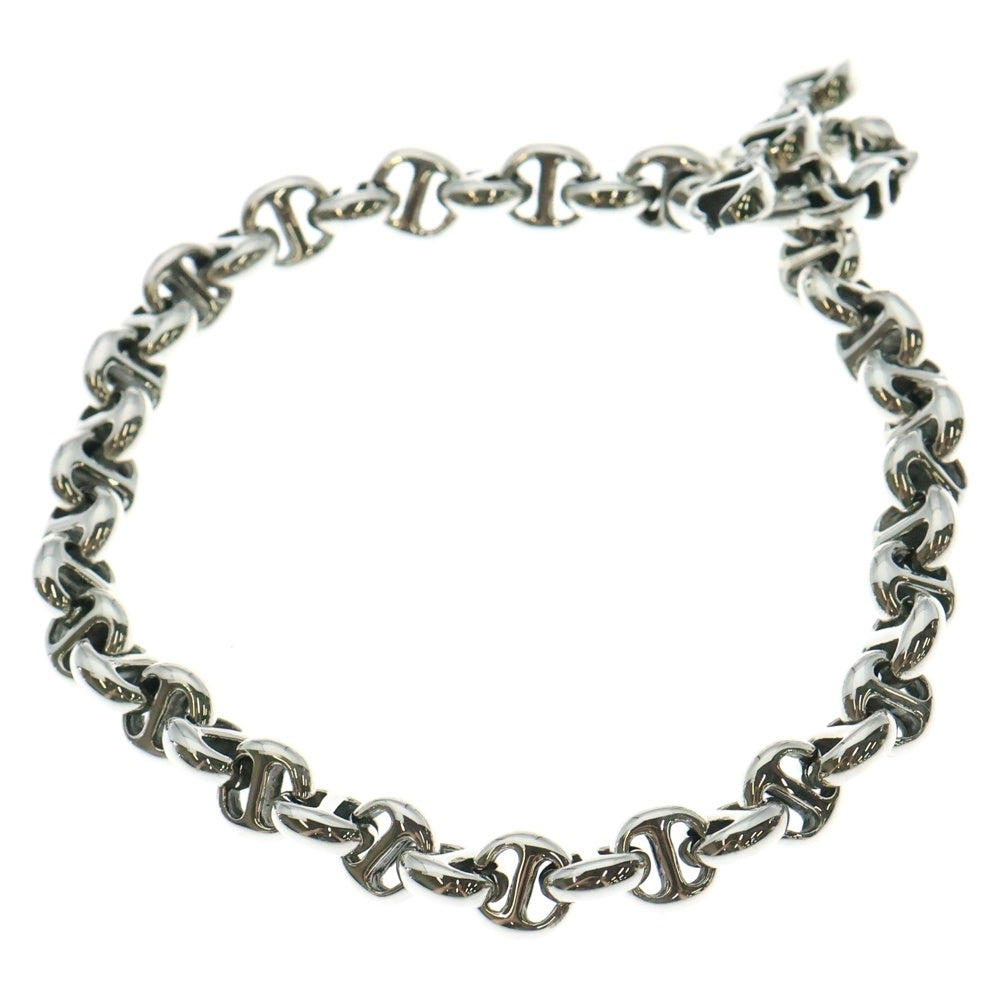 HOORSENBUHS(ホーセンブース) 5MM OPEN-LINK BRACELET 6Pダイヤモンド オープンリンク ブレスレット 8インチ シルバー