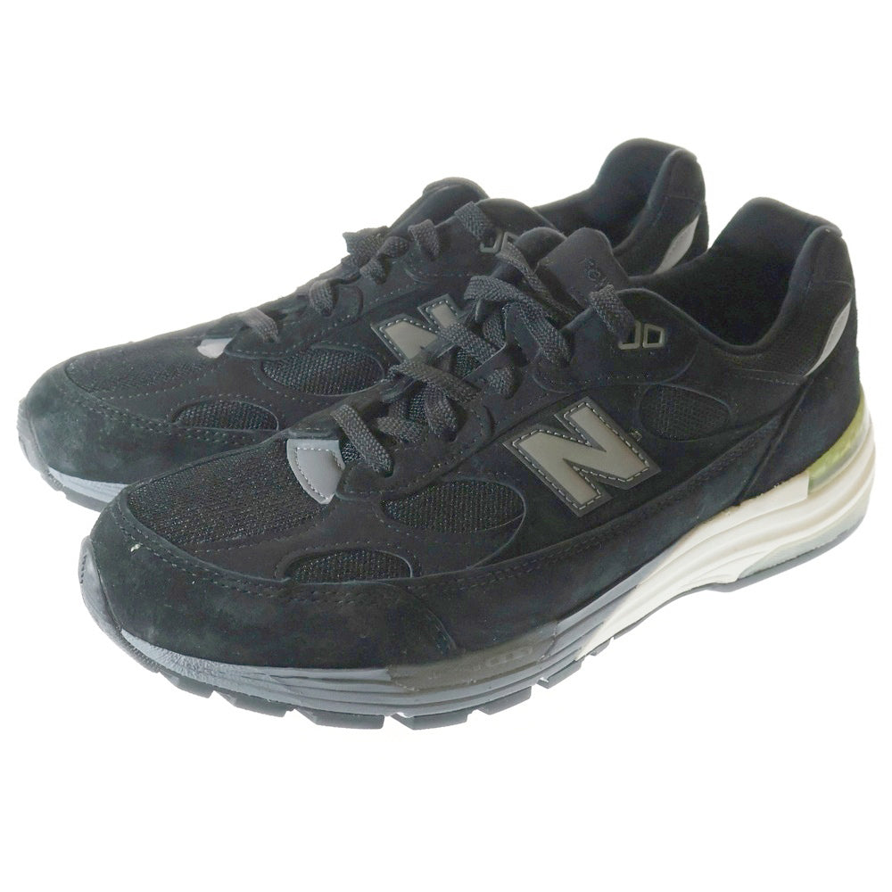 New Balance(ニューバランス) 992 スウェード ローカットスニーカー ブラック US9.5/27.5cm M992BL