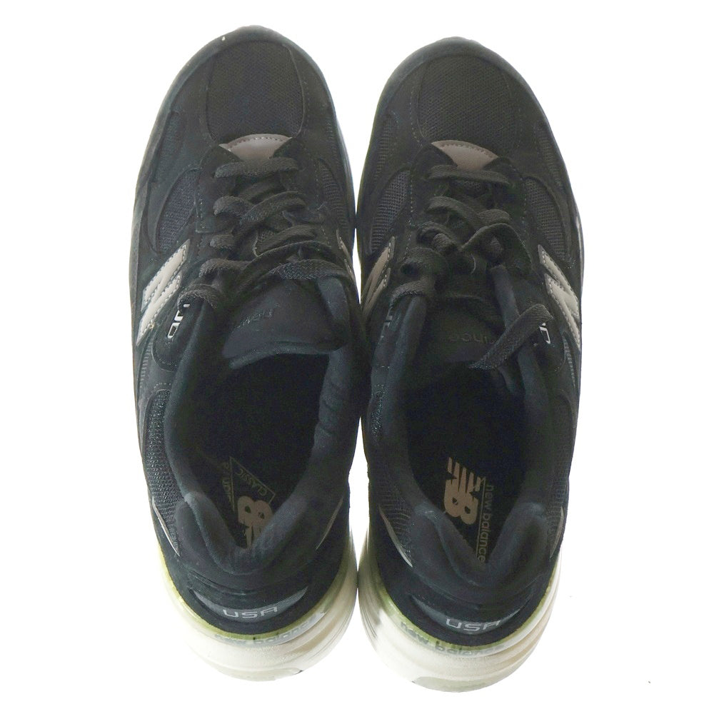 New Balance(ニューバランス) 992 スウェード ローカットスニーカー ブラック US9.5/27.5cm M992BL