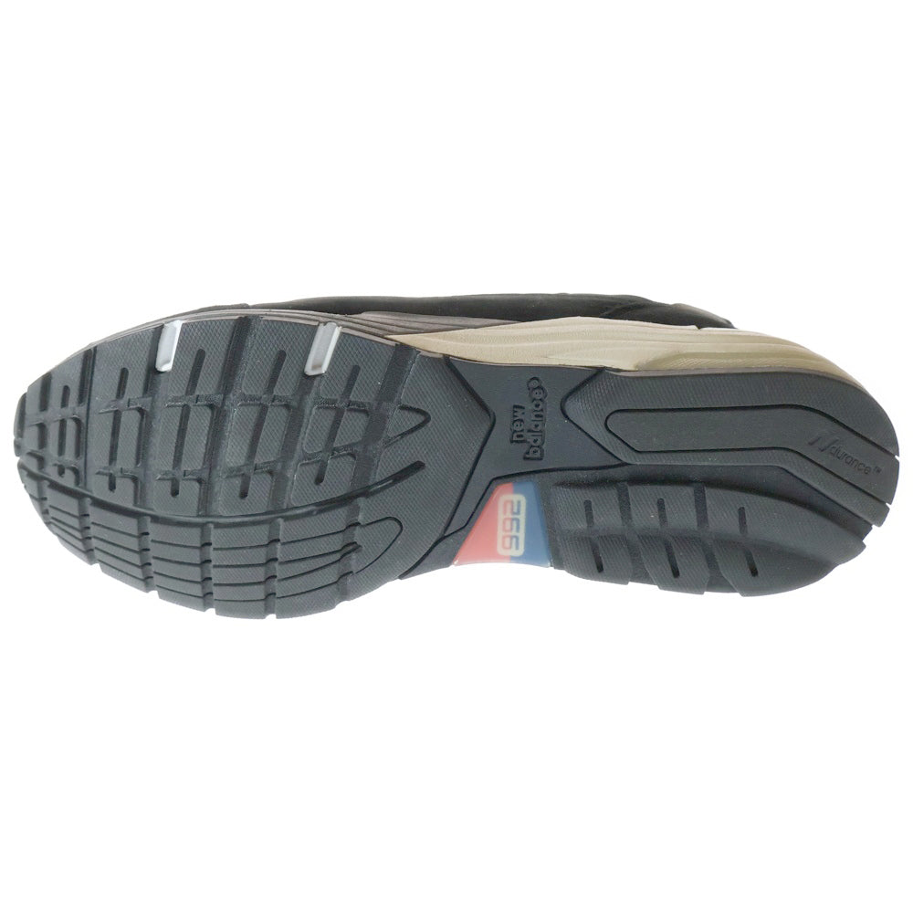 New Balance(ニューバランス) 992 スウェード ローカットスニーカー ブラック US9.5/27.5cm M992BL
