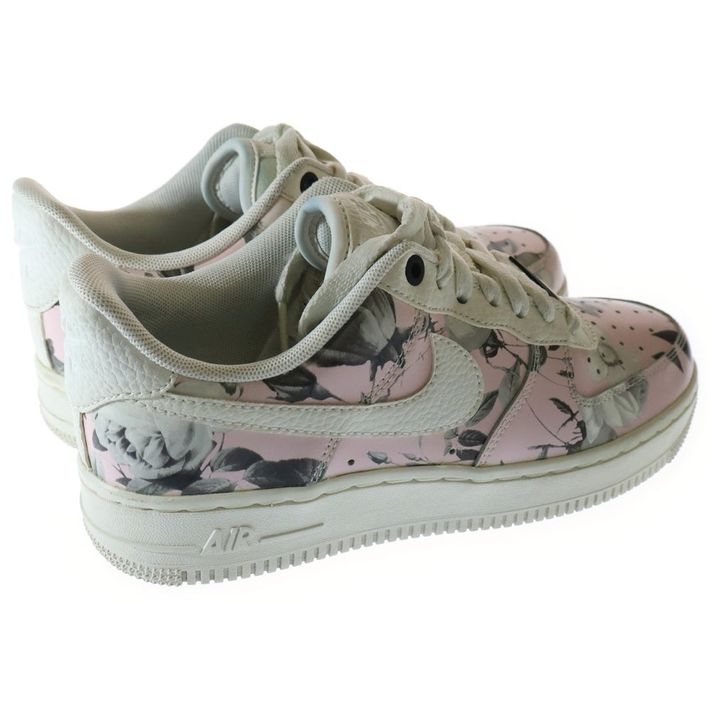 NIKE(ナイキ) WMNS AIR FORCE 1 LOW FLORAL ROSE エアフォース 1 フローラル ローズ レースアップ ローカット スニーカー レディース ホワイト/ピンク US7/24cm AO1017-102