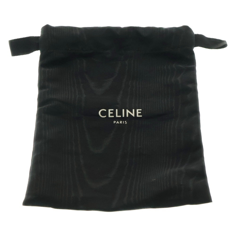 CELINE(セリーヌ) ロゴプリント ミニショルダーバッグ オレンジS-CU-4281