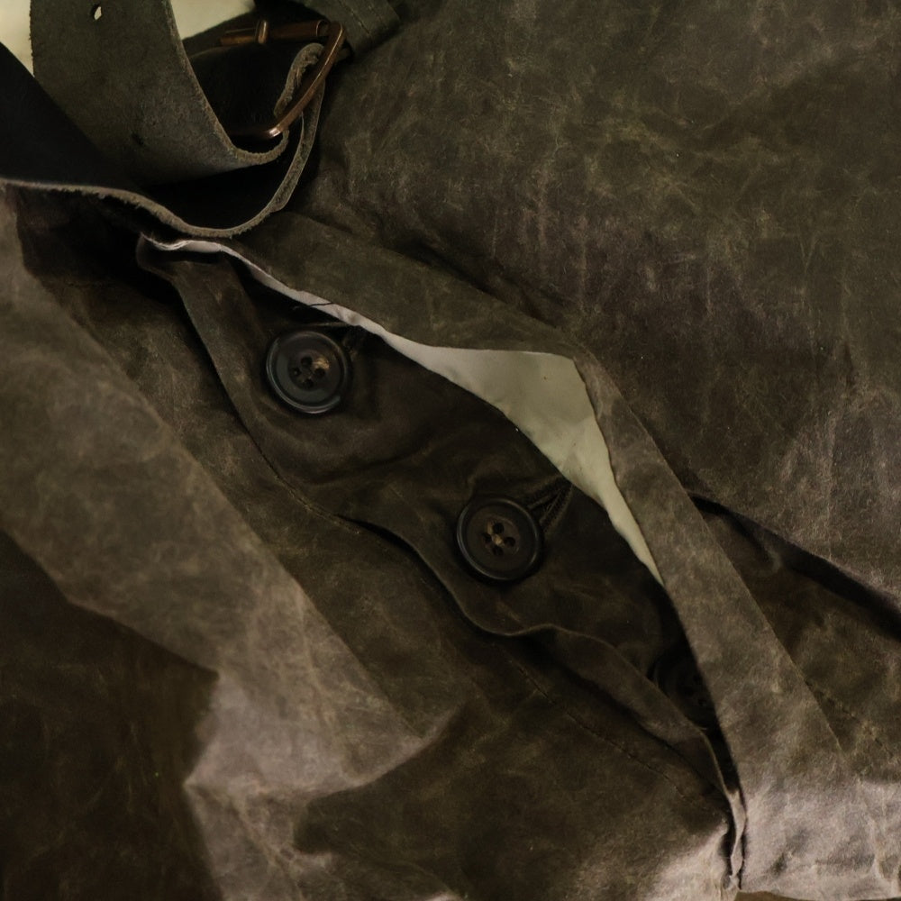 Paul Harnden(ポールハーデン) Mens Shorts & Belt ベルト付きショーツ ワックスコットンパンツ
