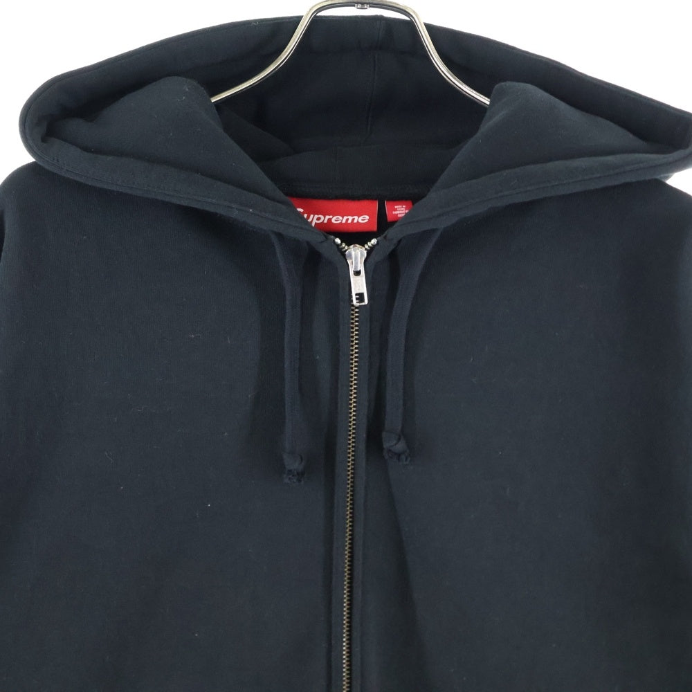 SUPREME(シュプリーム) 25SS Big Logo Zip Up Hooded Sweatshirt ビッグ ロゴ フーデッドジップアップパーカー フーディー ブラック