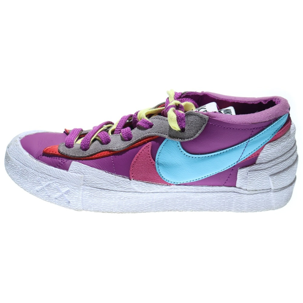 NIKE(ナイキ) ×KAWS ×SACAI BLAZER LOW PURPLE DUSK カウズ サカイ ブレーザー パープルダスク ローカットスニーカー マルチカラー US9/27cm DM7901-500