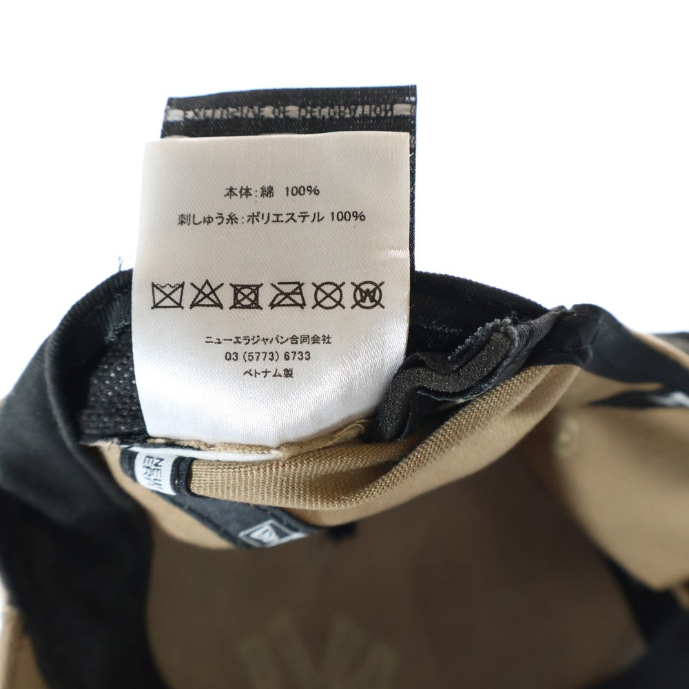 NEW ERA(ニューエラ) ニューヨークヤンキース 5パネル ベースボールキャップ 帽子 ベージュ