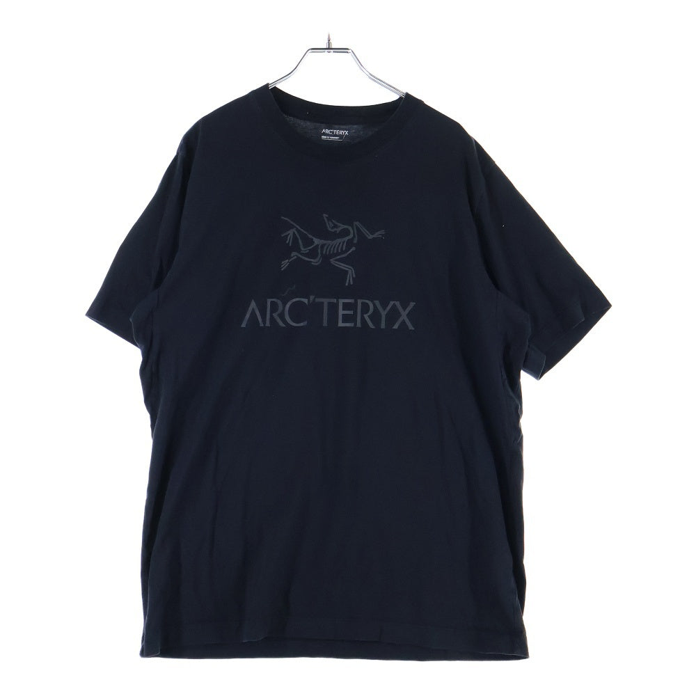 ARC'TERYX(アークテリクス) Arc'Word Logo SS M アークワード ロゴ クルーネック 半袖Tシャツ カットソー ブラック X000007991