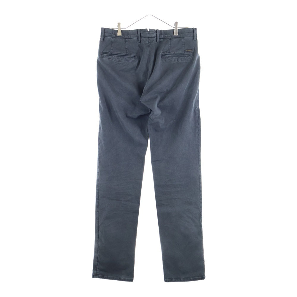 INCOTEX(インコテックス) スリムフィット ZIPフライ ストレート ロングパンツ ブラック 16S100 40689 936