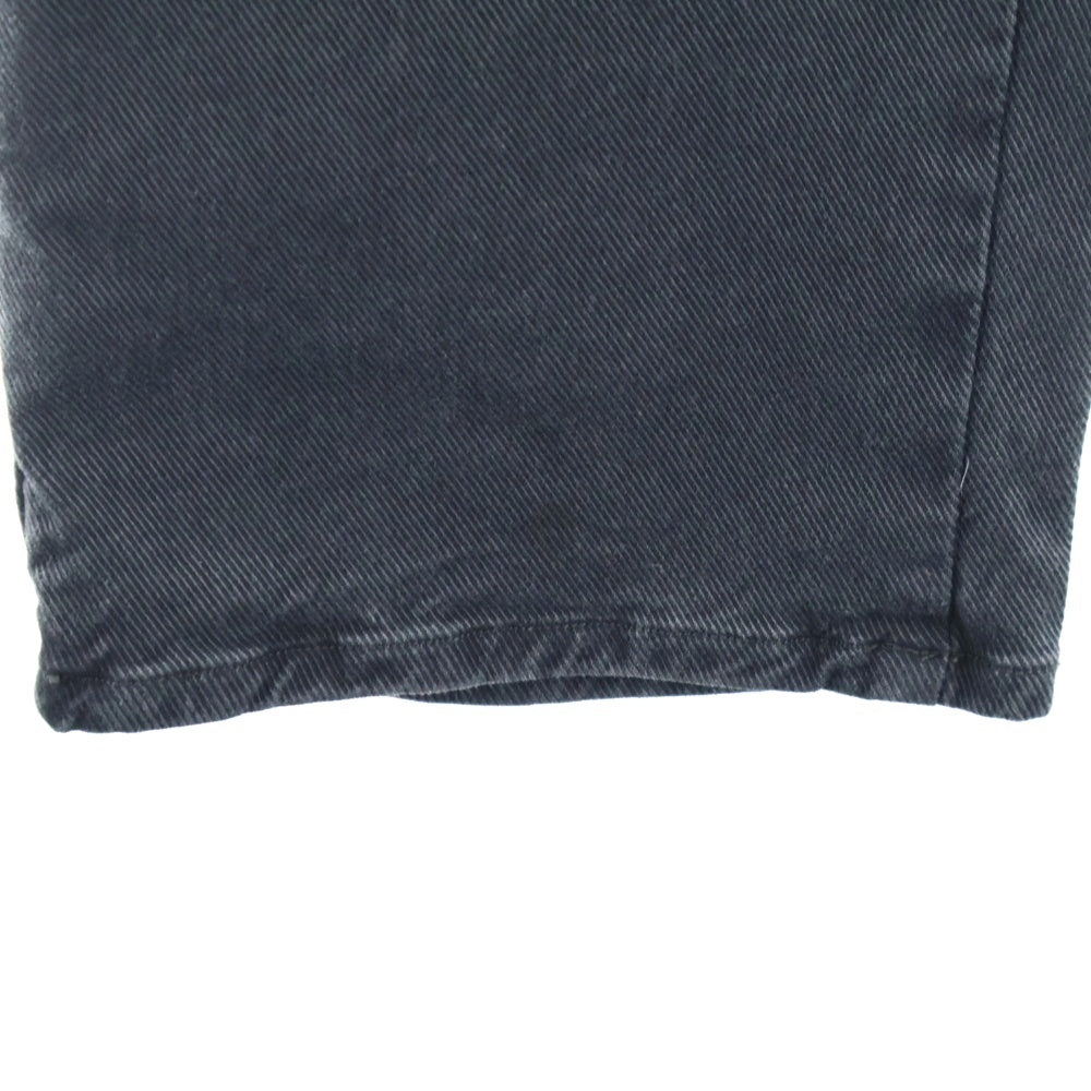 INCOTEX(インコテックス) スリムフィット ZIPフライ ストレート ロングパンツ ブラック 16S100 40689 936