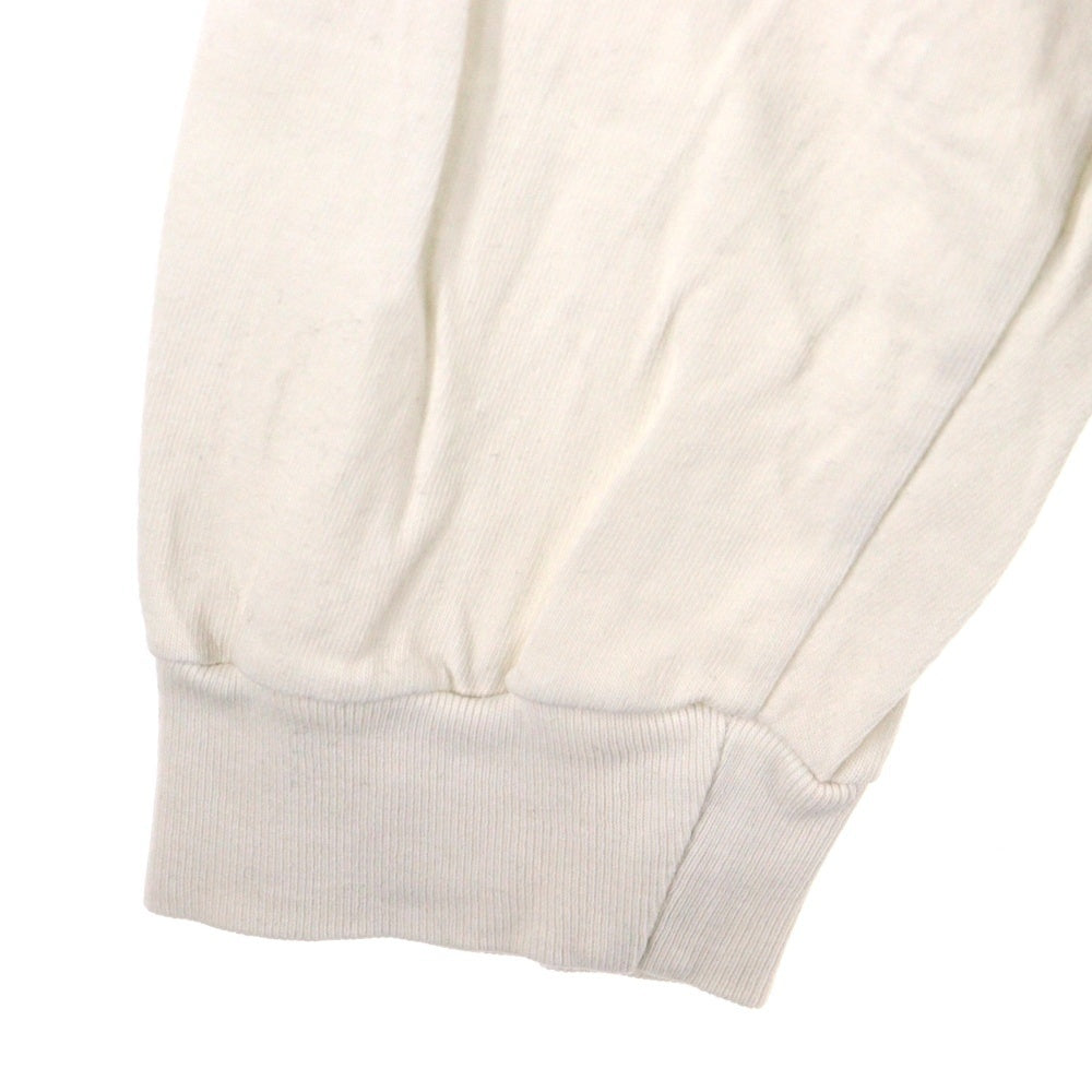 SAINT MICHAEL(セントマイケル) 21AW LS TEE SIN シン プリント クルーネック 長袖Tシャツ カットソー ホワイトSM-A21-0000-015