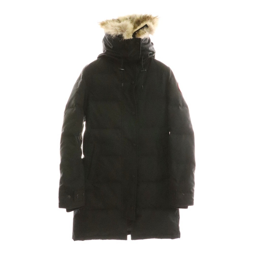 CANADA GOOSE(カナダグース) MACKENZIE PARKA マッケンジー パーカー ジップアップ フーデッド ダウンジャケット ブラック レディース 2302JL