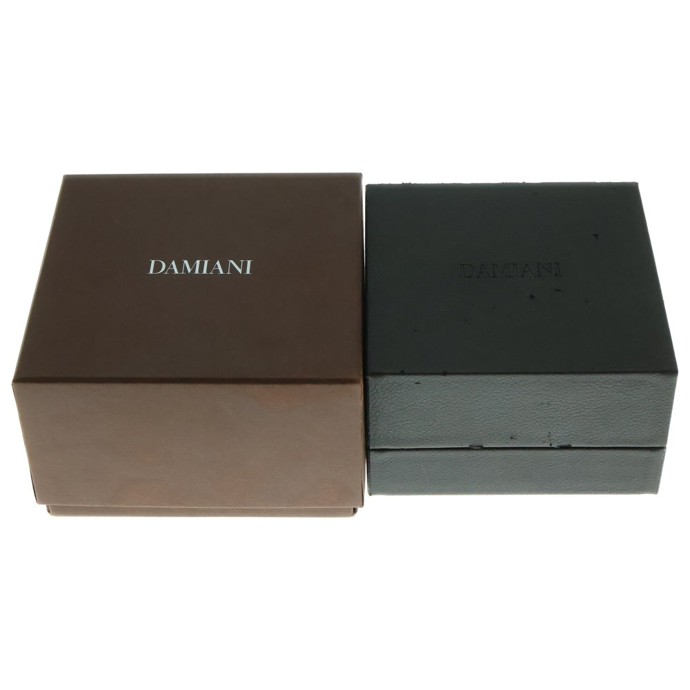 DAMIANI(ダミアーニ) メトロポリタンドリーム 6Pダイヤ K18PG ダイヤモンド レザー ブレスレット ブラック ゴールド