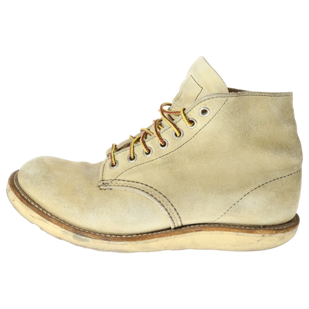 RED WING(レッド ウイング) 【観賞用2009年製】 8167 スエード アイリッシュセッター レースアップブーツ ベージュ