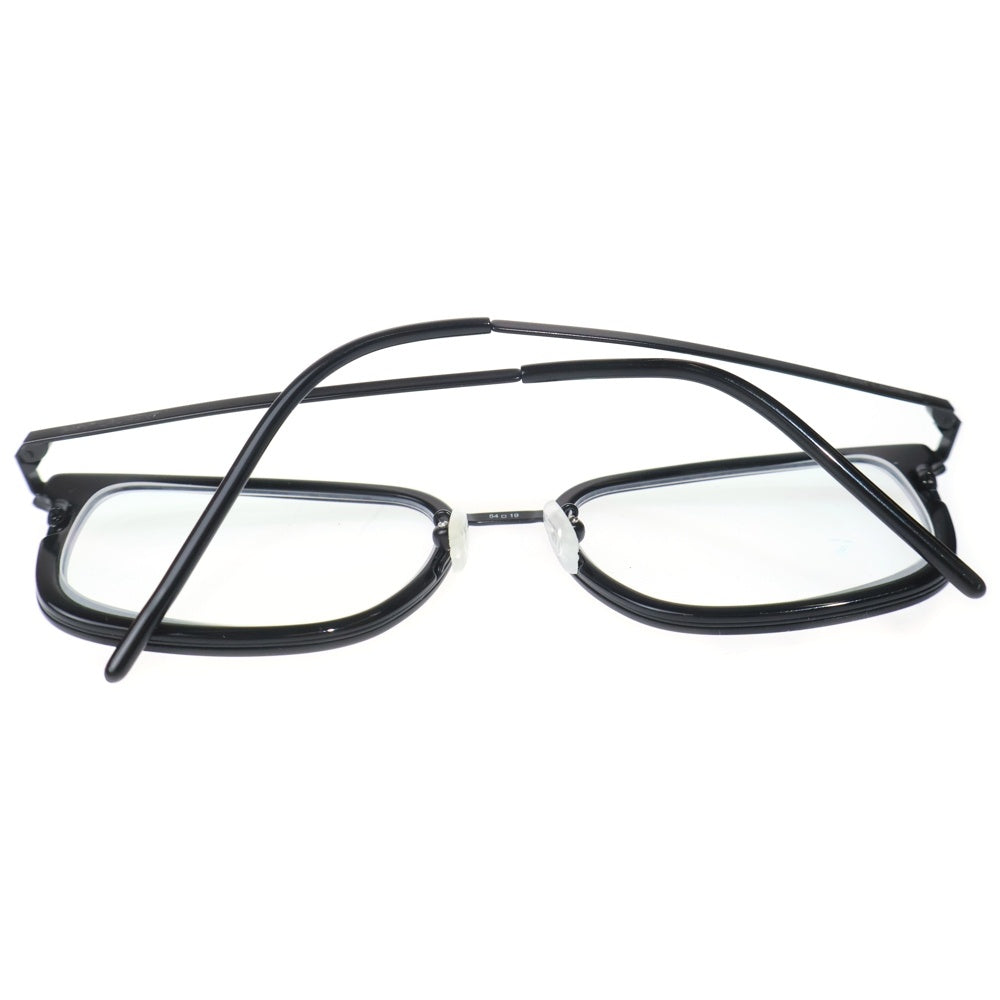 SAINT LAURENT PARIS(サンローランパリ) スクエア型 オプティカルフレーム 眼鏡 アイウェア ブラック SL452/F SLIM 001 度有り