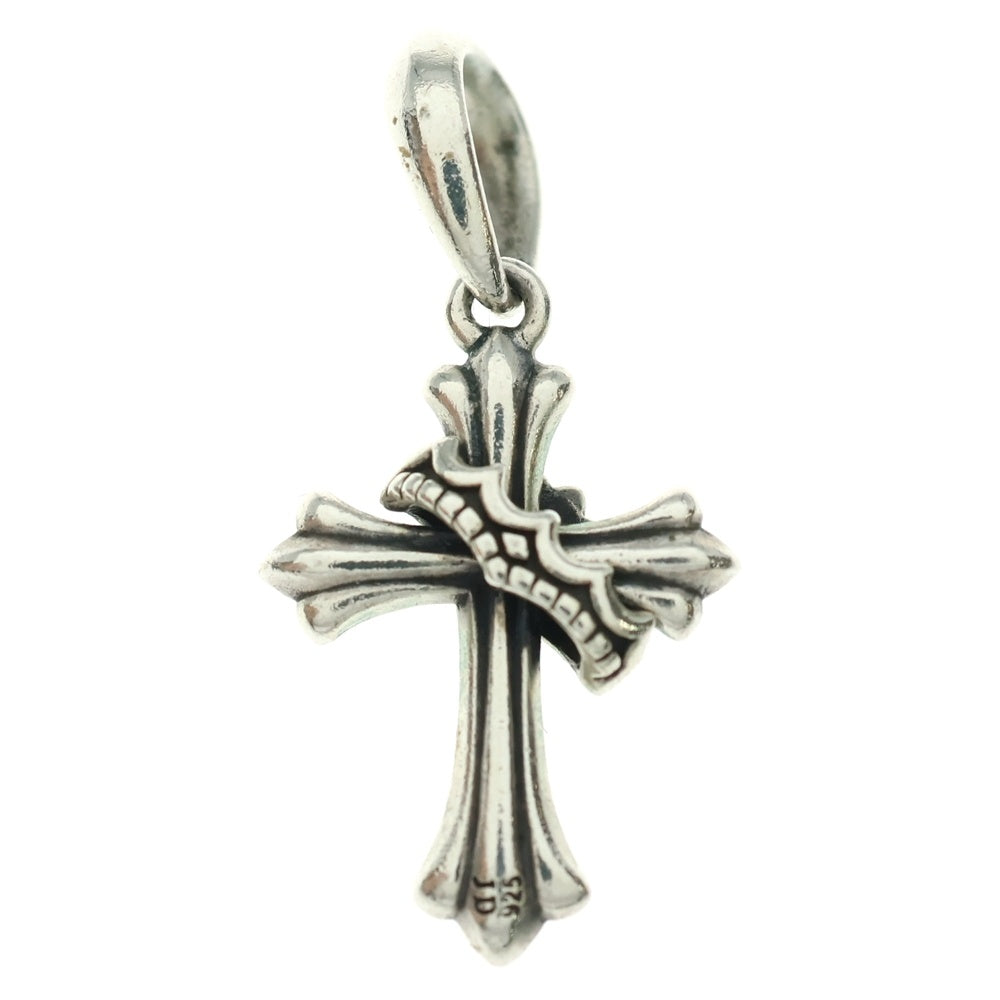 Justin Davis(ジャスティンデイヴィス) LITTLE CRUX リトル クロス クラウン ペンダントトップ シルバー SPJ481 2