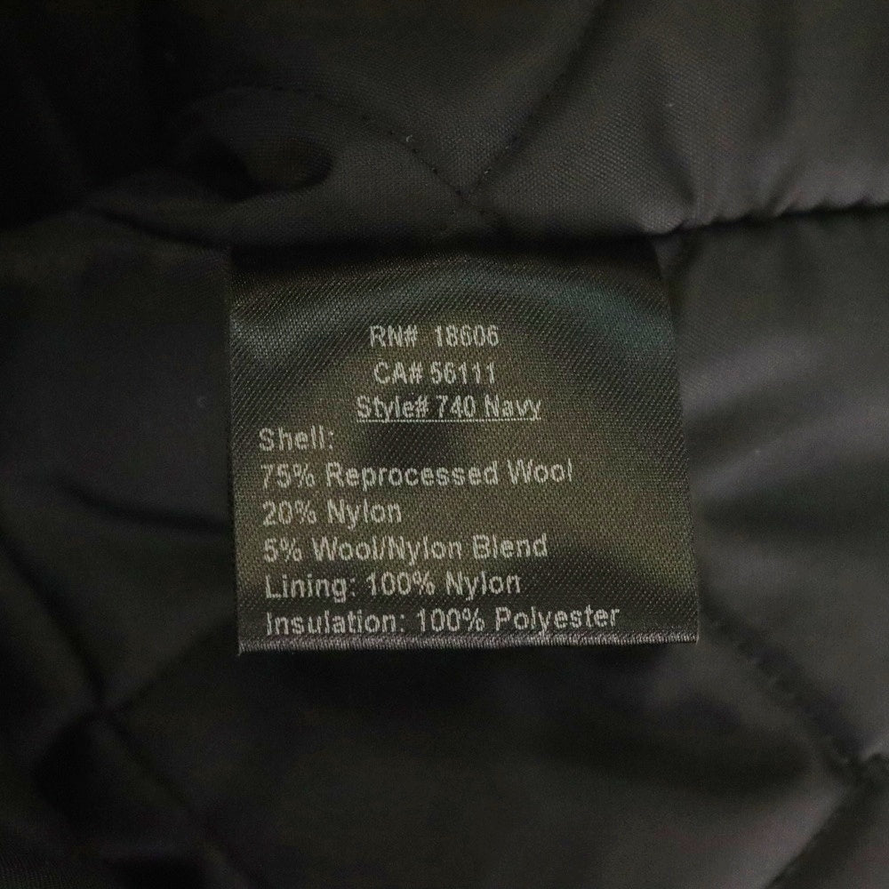 SCHOTT(ショット) U.S. 740N PEA JACKET ウール ダブルブレスト ピーコート ジャケット ネイビー 704 Navy