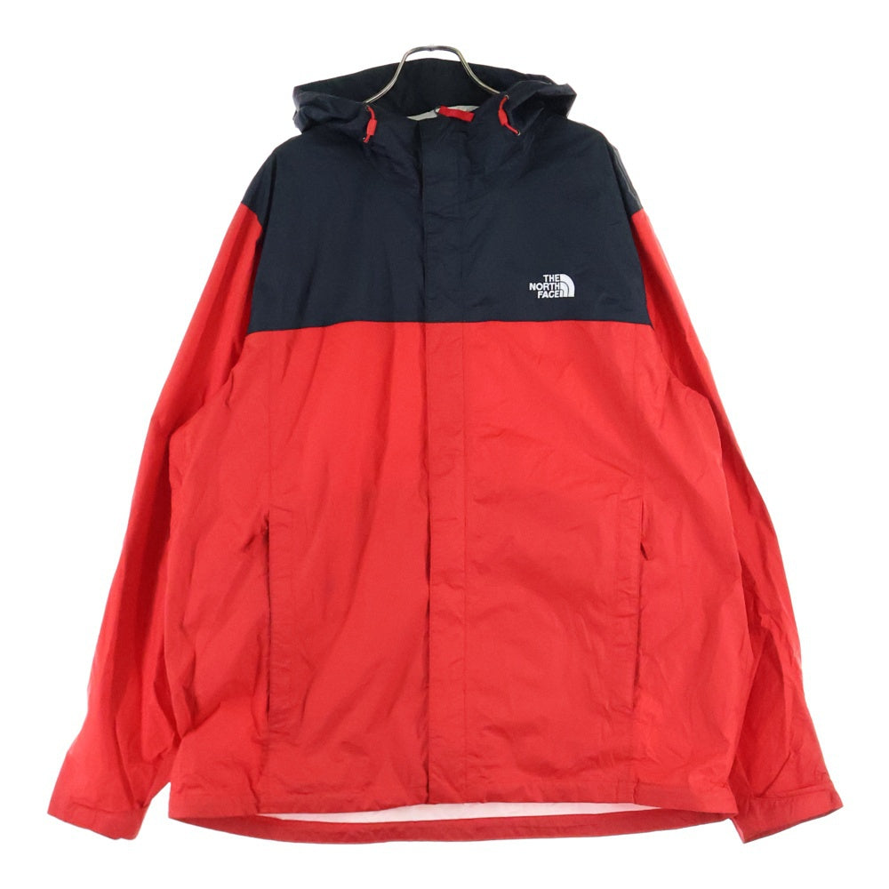 THE NORTH FACE(ザノースフェイス) VENTURE JACKET ヴェンチャー フーデッド ナイロンジャケット レッド/ブラック NF0A4P8K