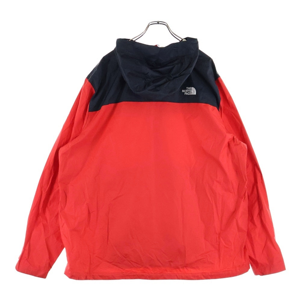 THE NORTH FACE(ザノースフェイス) VENTURE JACKET ヴェンチャー フーデッド ナイロンジャケット レッド/ブラック NF0A4P8K