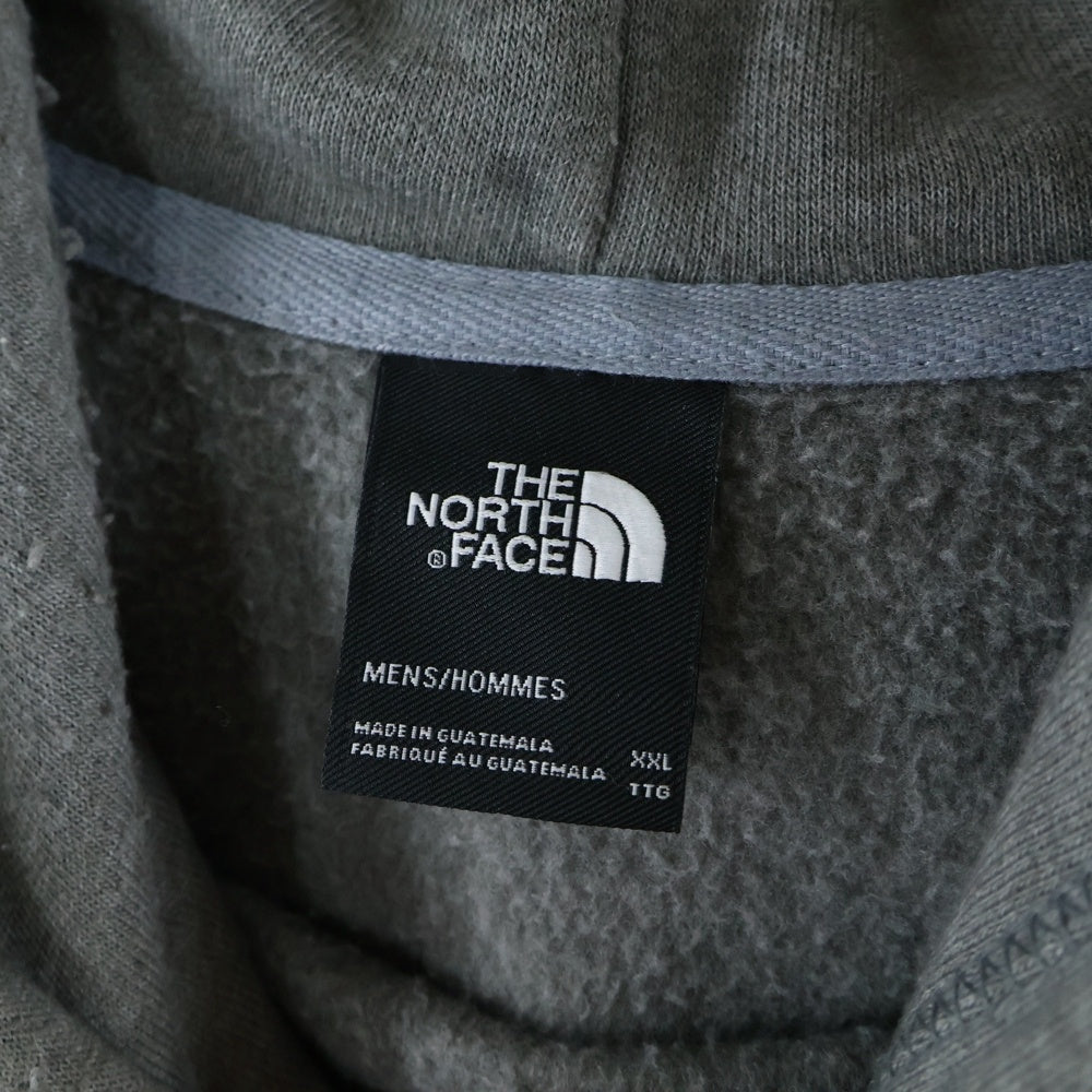 THE NORTH FACE(ザノースフェイス) NOVELTY PATCH HOODIE ノベルティパッチ プルオーバーフーディー パーカー スウェット グレー A55UG
