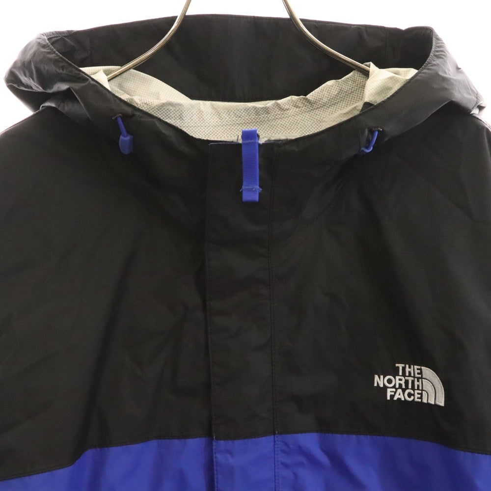 THE NORTH FACE(ザノースフェイス) VENTURE JACKET ヴェンチャー フーデッド ナイロンジャケット ブルー/ブラック NF0A4P8K