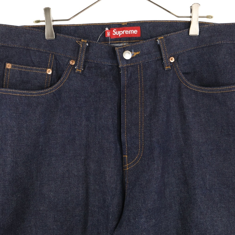 SUPREME(シュプリーム) 25SS Rigid Baggy Selvedge Jean リジッド バギー セルビッジ ジーンズ デニムパンツ インディゴ