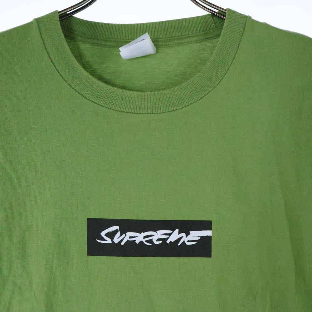 SUPREME(シュプリーム) 24SS Futura Box Logo Tee フューチュラ ボックスロゴ 半袖Tシャツ カットソー グリーン