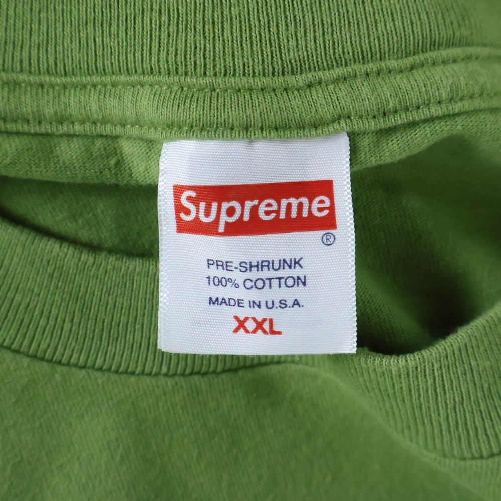 SUPREME(シュプリーム) 24SS Futura Box Logo Tee フューチュラ ボックスロゴ 半袖Tシャツ カットソー グリーン