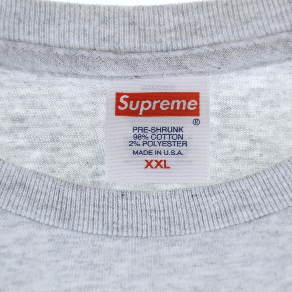 SUPREME(シュプリーム) 23AW Box Logo Tee カモ柄 ボックスロゴ 半袖Tシャツ カットソー グレー