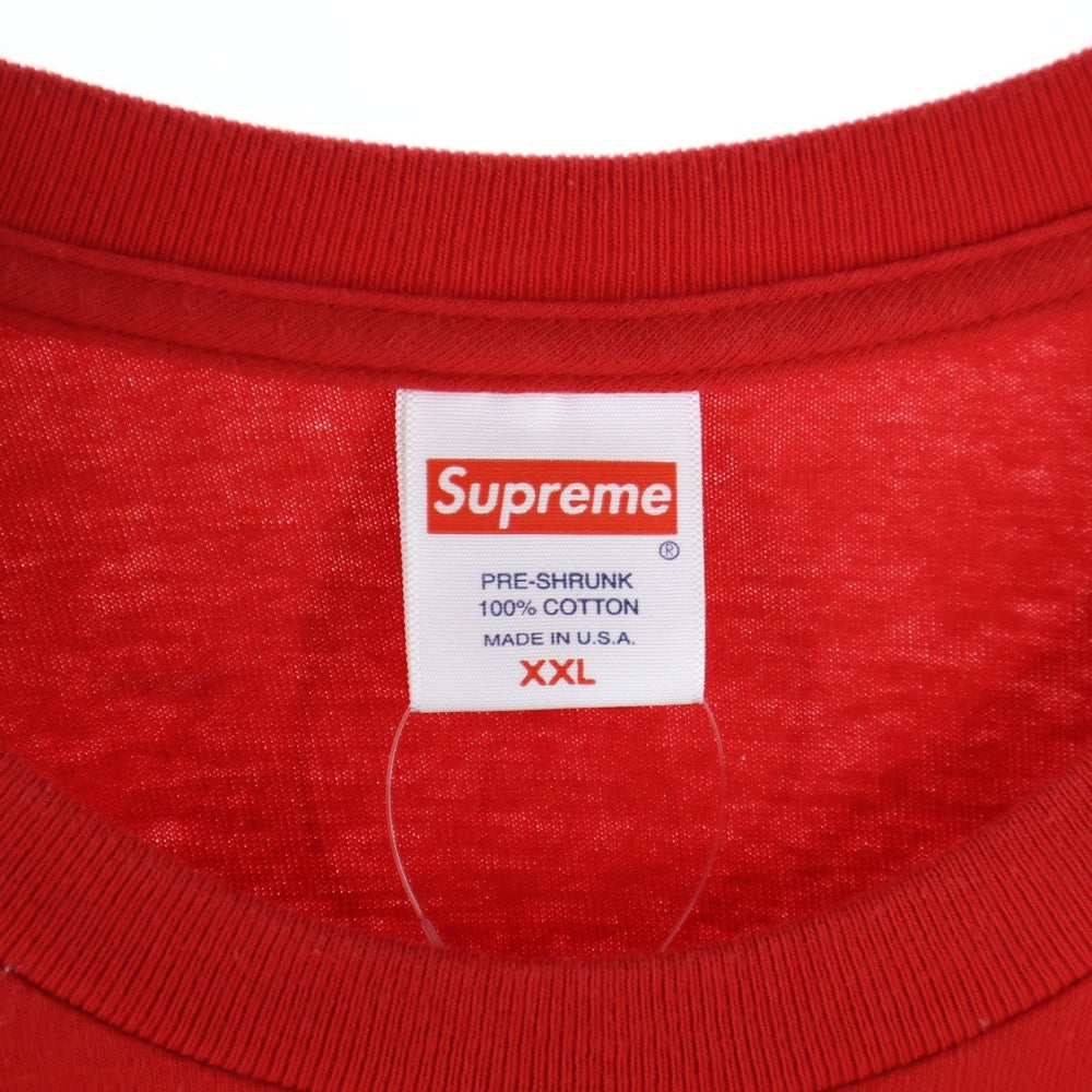 SUPREME(シュプリーム) 23AW Box Logo Tee カモ柄 ボックスロゴ 半袖Tシャツ カットソー レッド