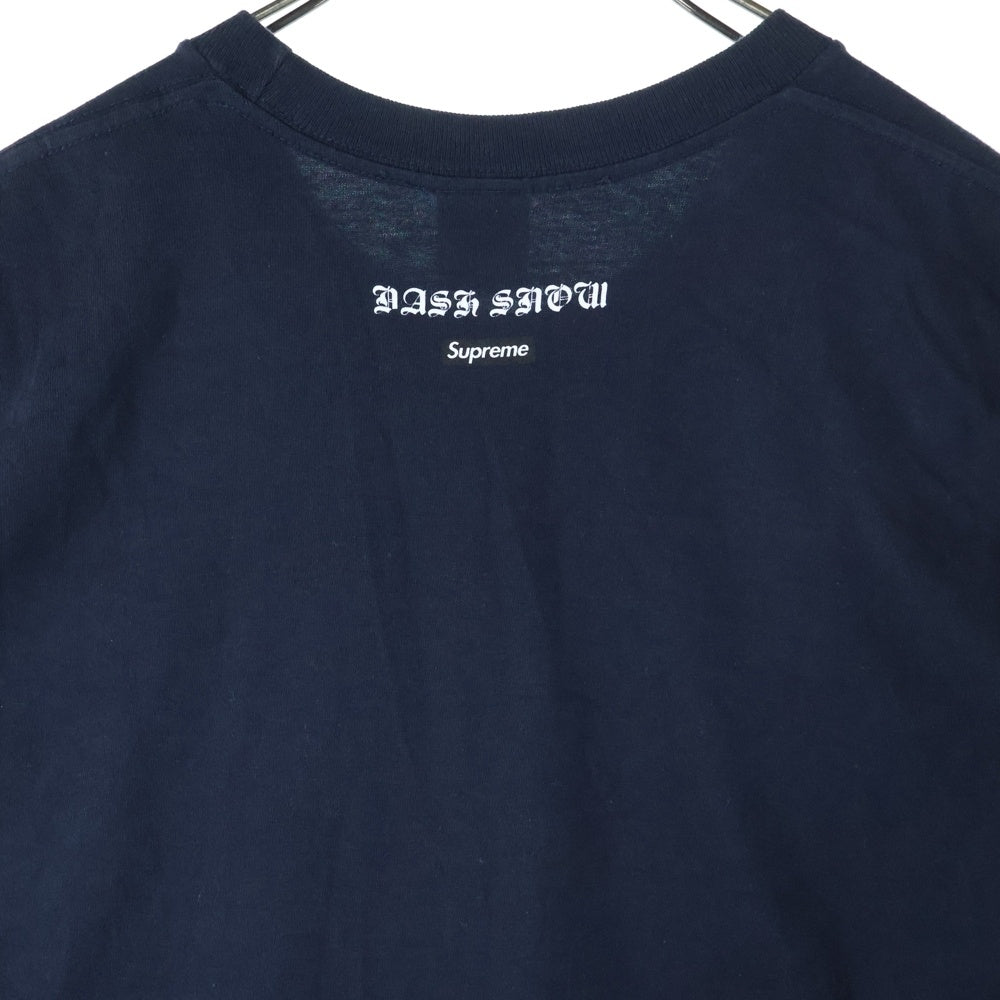 SUPREME(シュプリーム) 23AW ×Dash Snow Hell Tee ダッシュスノーヘル プリント 半袖Tシャツ カットソー ブラック