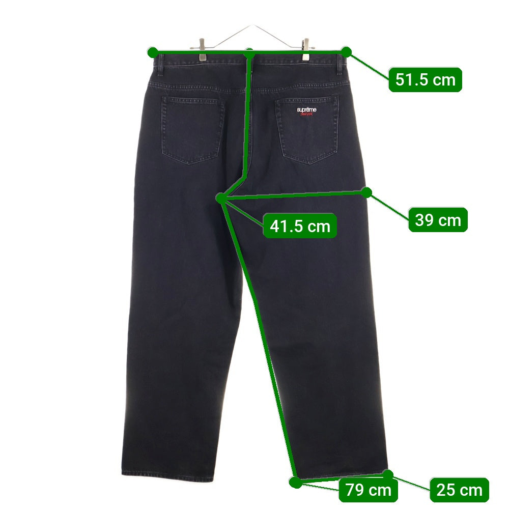 SUPREME(シュプリーム) 25SS Baggy Jean バギー ジーンズ デニムパンツ ブラック