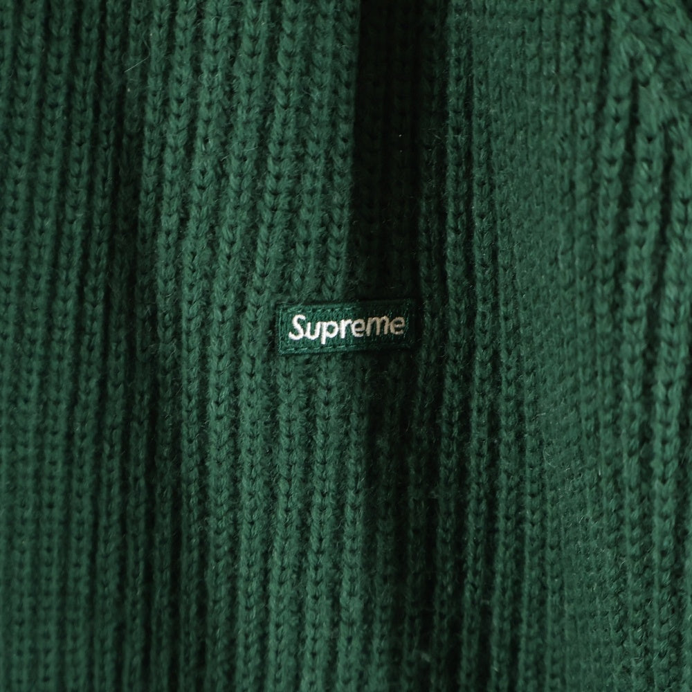 SUPREME(シュプリーム) 24AW Small Box Polo Sweater スモールボックスロゴ ポロ ニット スウェット セーター グリーン