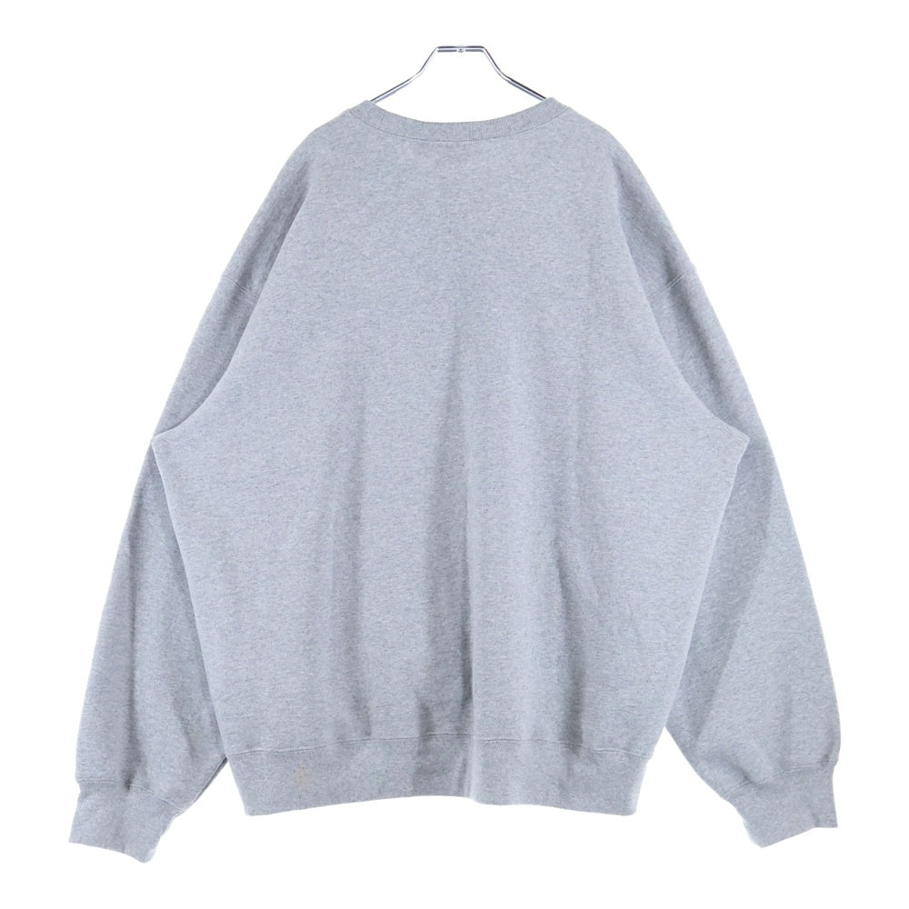 SUPREME(シュプリーム) 24SS Established Crewneck エスタブリッシュド クルーネック スウェット トレーナー グレー